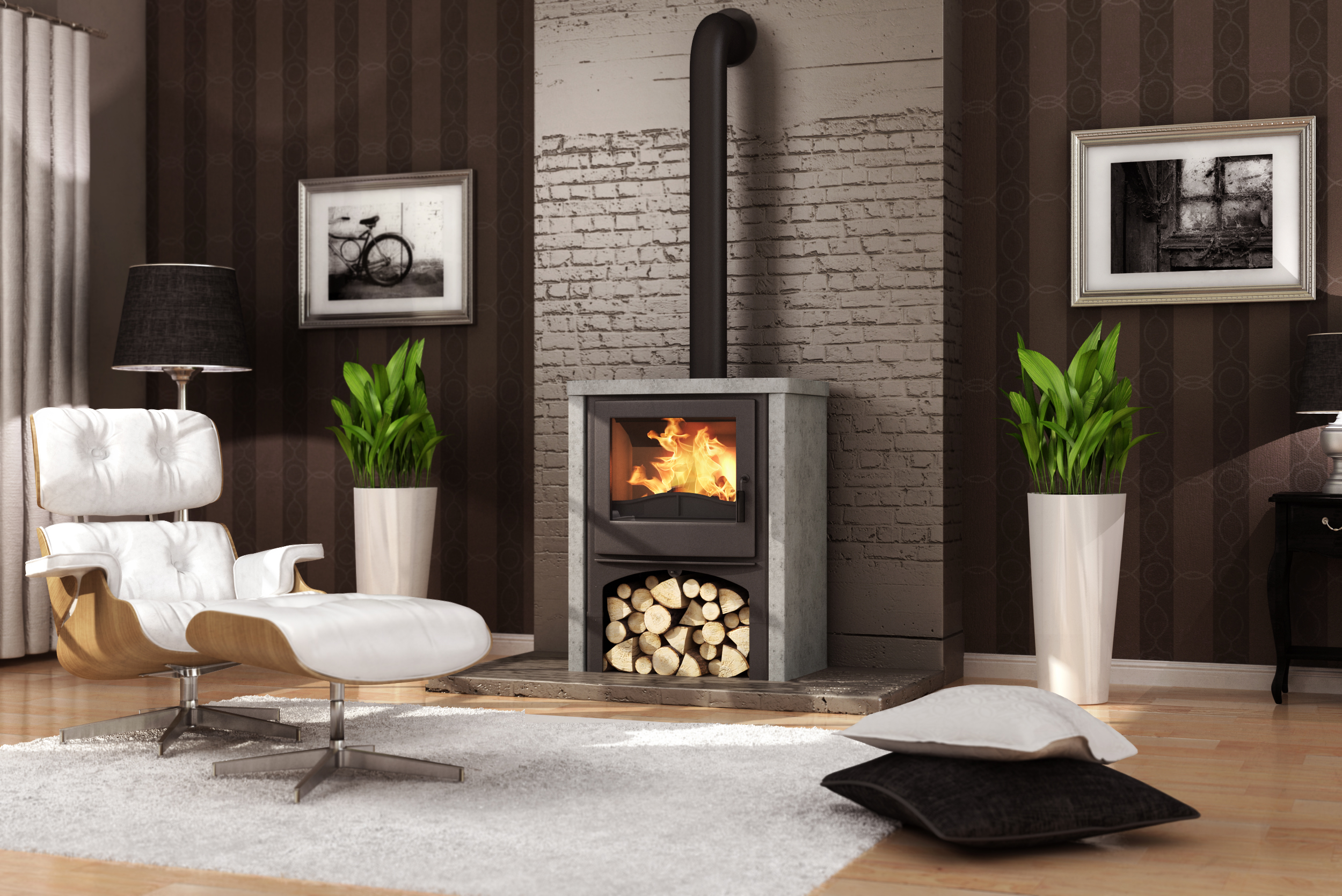 Nordic Fire COTTAGE speksteen CV - Afbeelding 4
