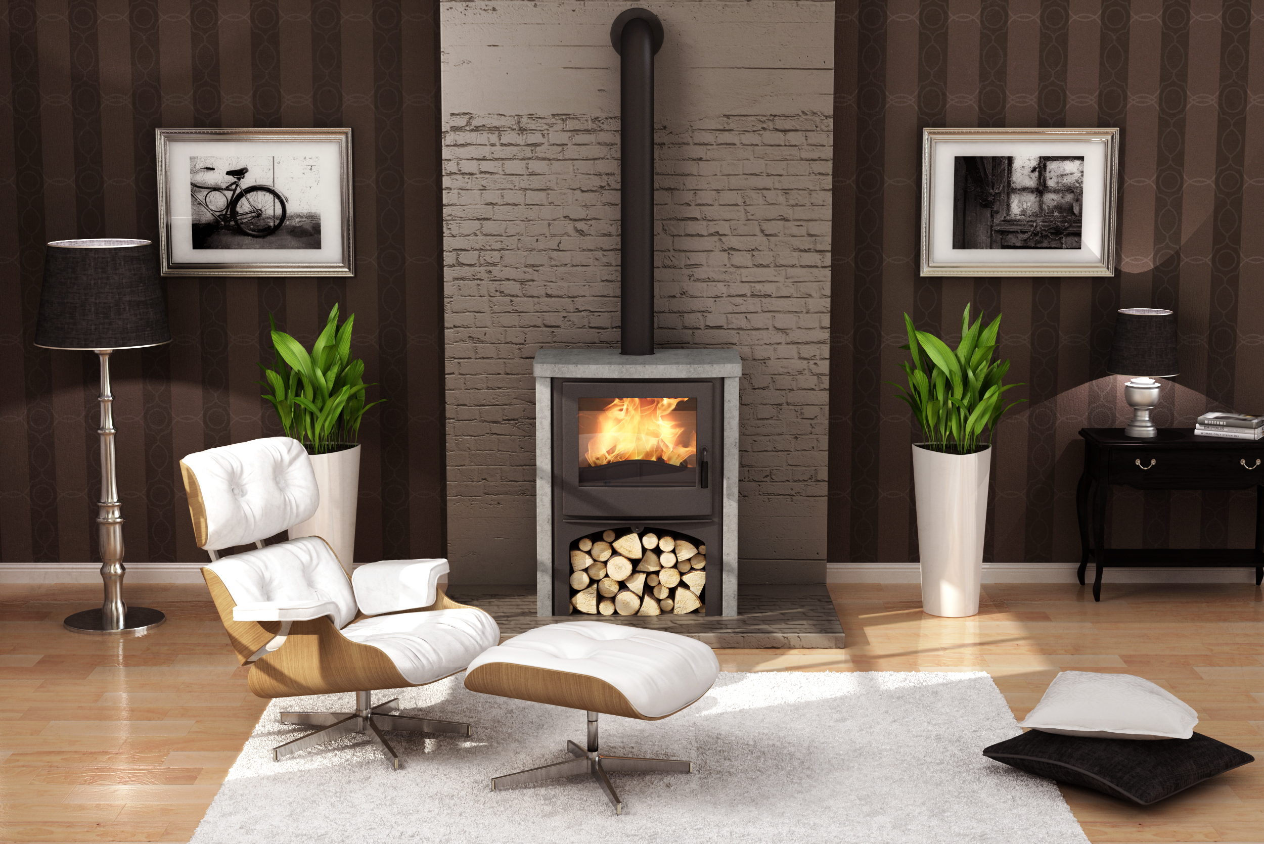 Nordic Fire COTTAGE speksteen CV - Afbeelding 2